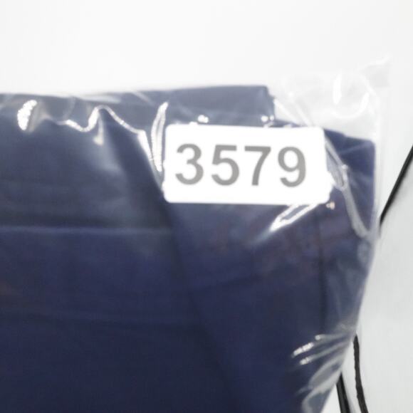 St John Sport Pants Womens 2 Navy Blue Cargo Utility Gold Button Pockets Stretch - Picture 13 of 13